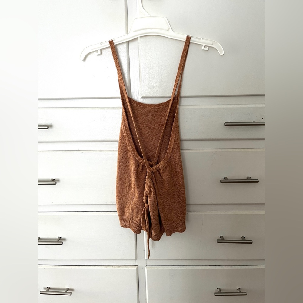 Anthropologie Brown Women's sweater Top size small